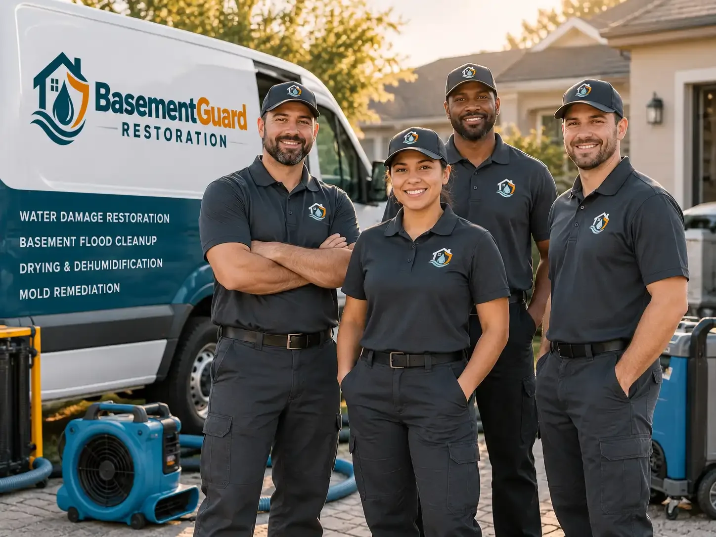 Basement Water Damage Restoration company in De Graff, OH