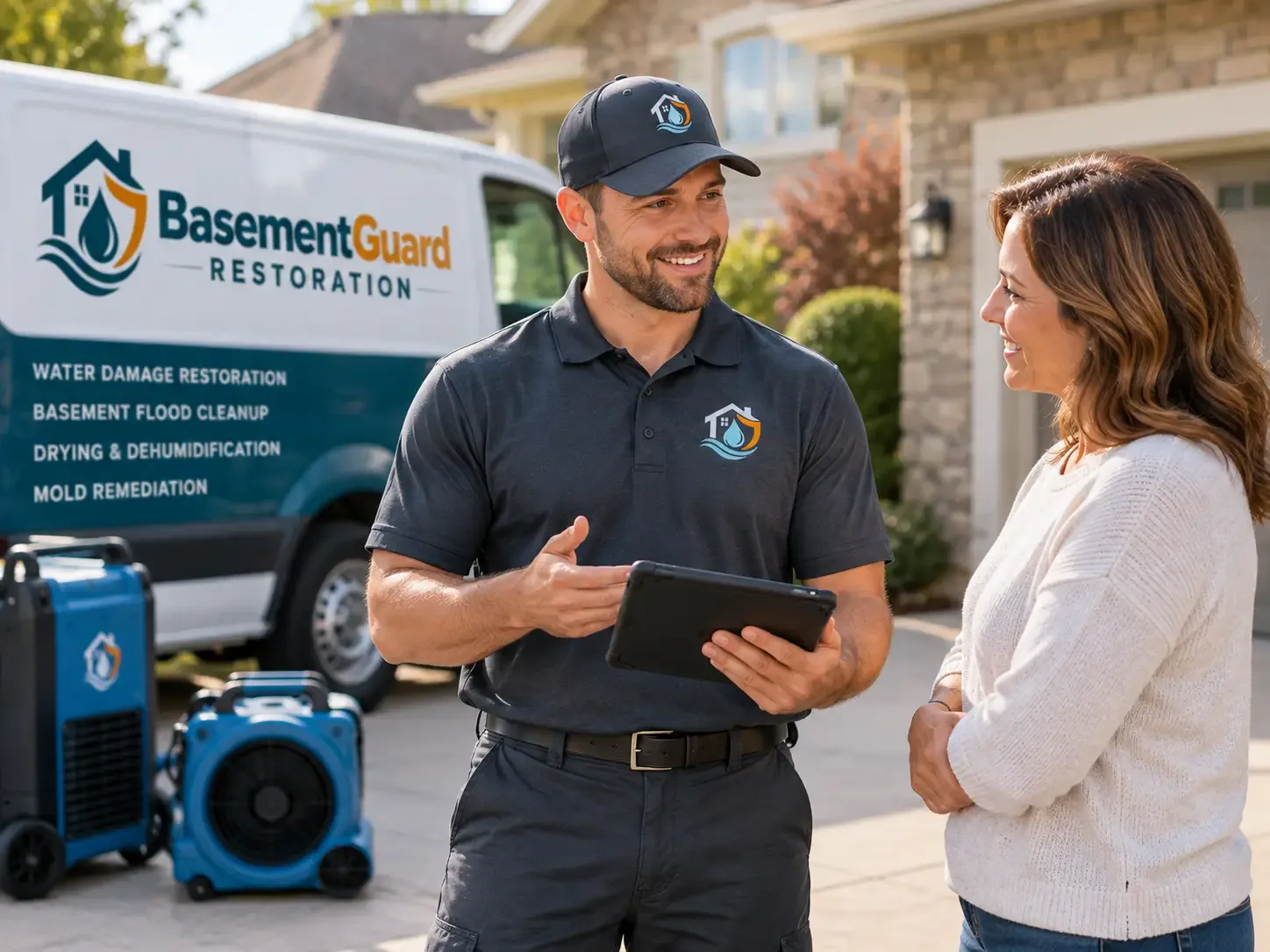 Basement Water Damage Restoration De Graff, OH FAQs